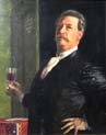 selfportrait with the wine glass